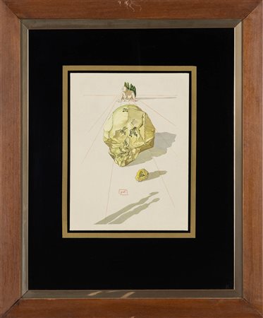 Salvador Dalì (Figueres 1904 – 1989), “Ugolino e Ruggieri” da “La Divina Commedia”.