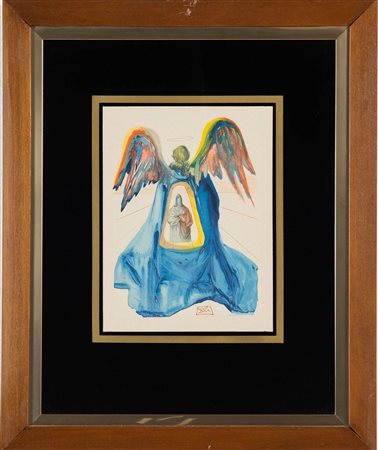 Salvador Dalì (Figueres 1904 – 1989), “Dante Purificato” da “La Divina Commedia”.