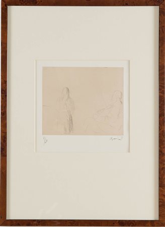 Giacomo Manzù, (Bergamo 1908 – Roma 1991), “Senza titolo”.