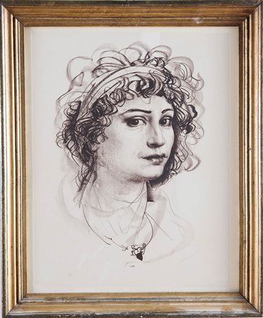 Pietro Annigoni (Milano 1910 - Firenze 1988), 'Bellezza Italiana'.