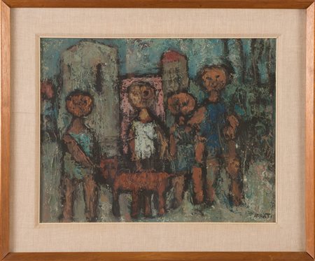 Alberto Abbati (Faenza 1923 - Bologna 2011), “Senza Titolo”, 1968.