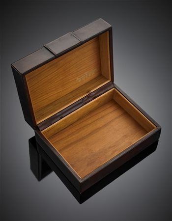 ROLEX
Custodia per orologio da polso con fibbia ad ardiglione sul coperchio
(di