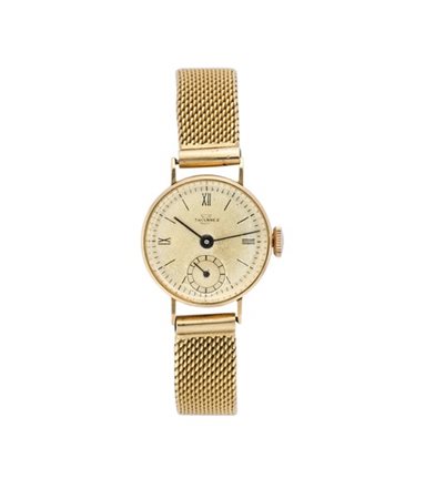 TAVANNES
Orologio da polso da donna in oro 18K
Anni '40
Quadrante e movimento f