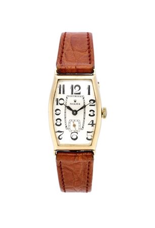 ROLEX
Orologio da polso da donna in oro 9K
Anni '30
Quadrante, movimento e cass