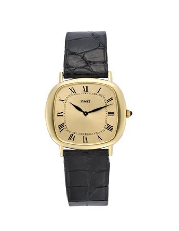 PIAGET
Orologio da polso da donna in oro 18K
Anni '70
Quadrante, movimento e ca