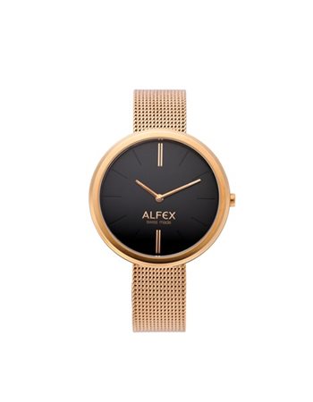 ALFEX
Orologio da polso da uomo in acciaio
Anni 2000
Quadrante e cassa firmati