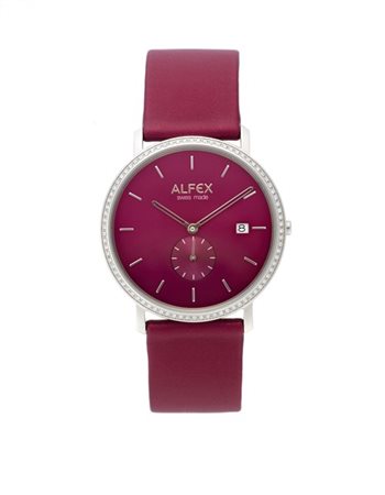 ALFEX
Orologio da polso da donna in acciaio
Anni 2000
Quadrante e cassa firmati