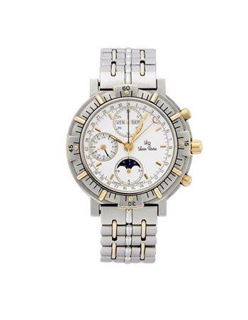 LUCIEN ROCHAT
Orologio da polso da uomo in acciaio
Anni '80
Quadrante firmato
M