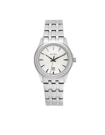 ALFEX
Orologio da polso da donna in acciaio
Anni 2000
Quadrante e cassa firmati