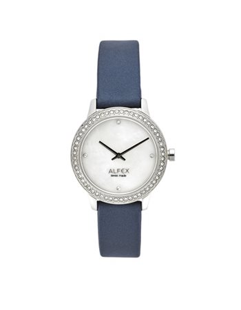 ALFEX
Orologio da polso da donna in acciaio
Anni 2000
Quadrante e cassa firmati