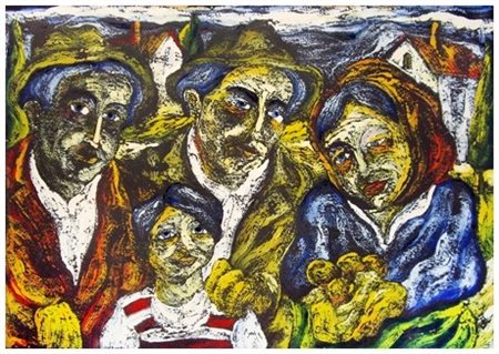 BEPPE (Giuseppe) SERAFINI Montelupo Fiorentino 1915 – 1987 Senza titolo...