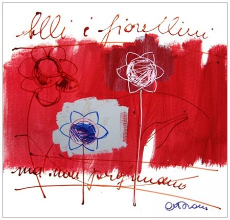 ANTONIO DEL DONNO Benevento 1927 Belli i fiorellini ma non profumano Pittura...