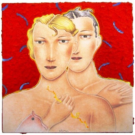 LUCA ALINARI Firenze 1943 Senza titolo Acrilico con resine e t.m. su tela...