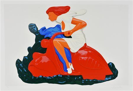 Plumcake SENZA TITOLO serigrafia su carta, cm 70x100; es. 173/200 firma