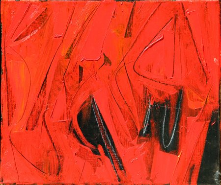 RUGGERI Piero, Figura in rosso