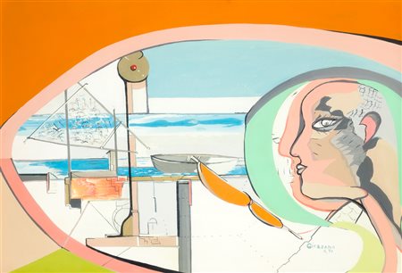 GIORDANO PAVAN (1926) - Attesa, 1970