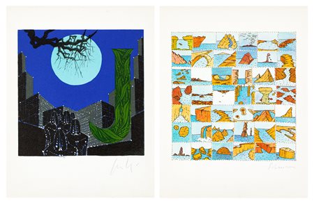 AUTORI VARI - Lotto unico di 2 fotolitografie