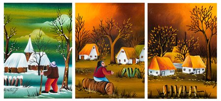 AUTORI VARI - Lotto unico di 3 opere