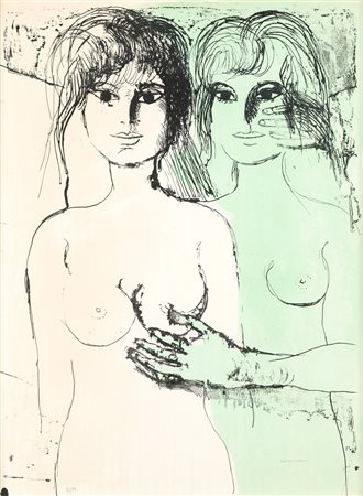 BRUNO CASSINARI (1912-1992) - Senza Titolo