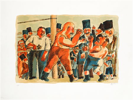 FRANZ BORGHESE (1941-2005) - Pugni nudi