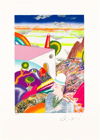 LUCA ALINARI (1943-2019) - Piccolo altopiano. Omaggio al vigile, 1993