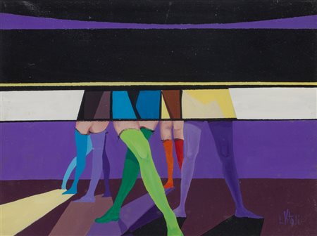 LIBERO VITALI (1928) - Sfilata di moda, 1973