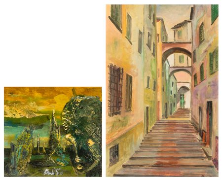 ANONIMO - Lotto unico composto da 2 tavole