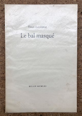 YVES LECOMNTE & CESARINO MONTI - Le balle masqué, 1961