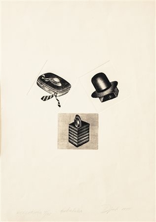 ZIVKO DJAK (1942-2011) - Senza Titolo, 1975