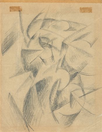 Gino Severini Cortona (Ar) 1883 - Parigi 1966 Studio per «Mare = Ballerina»,...