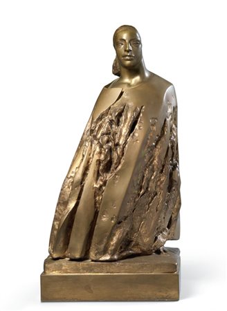 Giuliano Vangi Barberino di Mugello (Fi) 1931 Donna vestita di bianco, 1986...