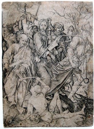 MARTIN SCHONGAUER, Die Gefangennahme Christi, 1473/1489