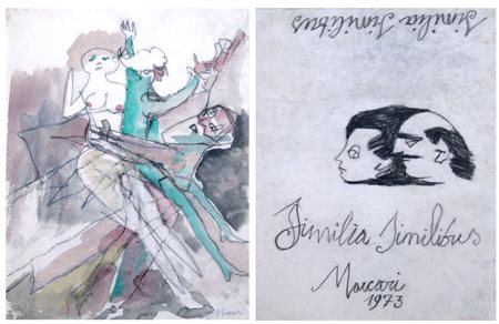 MINO MACCARI, Figure, 1973