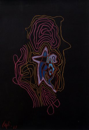 CORRADO CAGLI, Ghirigogolo, 1963