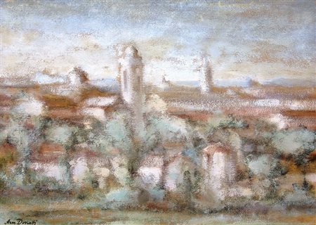 ARMANDO DONATI, Città al tramonto