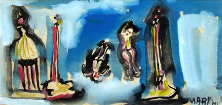 MARIO MARTINI, senza titolo, 1986