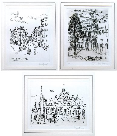 ORFEO TAMBURI, Piccola Roma (lotto unico con tre opere)