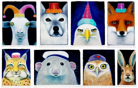 CHRISTINE TEN HAAF, 8 animali da Cri, 2017