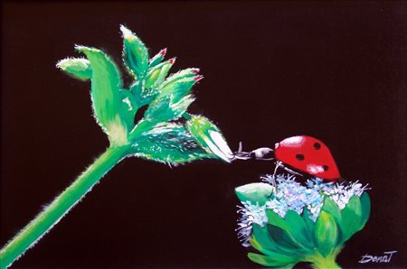 DONATELLA TOMASSONI, La coccinella e il polline, 2020