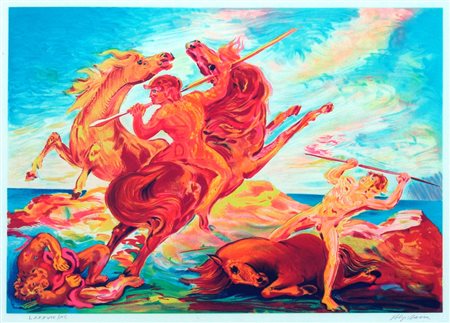 ALIGI SASSU, Eracle sconfigge Piremo, 1989