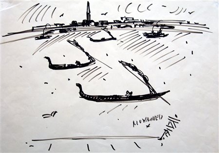 SANTE MONACHESI, senza titolo, c. 1960