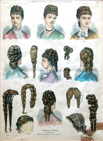 ADÈLE ANAÏS TOUDOUZE, Coiffures et accessories