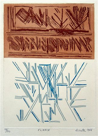 RICCARDO LICATA, senza titolo, 1966