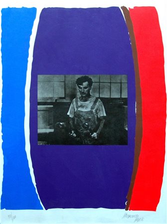 SANTE MONACHESI, Incontro a Milano con Charlie Chaplin, 1972