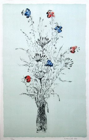 GIOVANNI OMICCIOLI, senza titolo, 1966