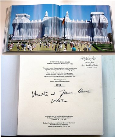 CHRISTO, Wrapped Reichstag, Berlin, 1971-95