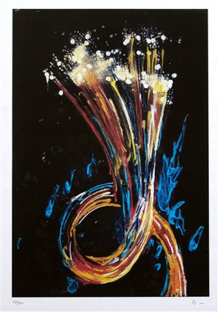 MARIO SCHIFANO, Fibre ottiche