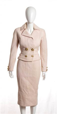 ATELIER VERSACE
COMPLETO IN COTONE PIQUET
primavera/estate 1995 