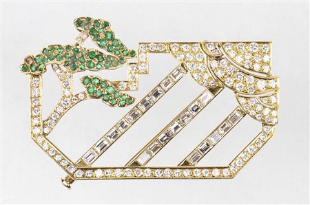 Tiffany, spilla in oro giallo