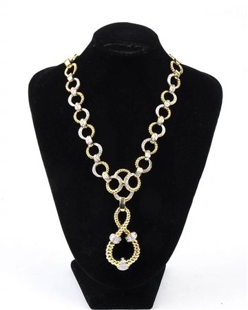 David Webb, collana in oro giallo 